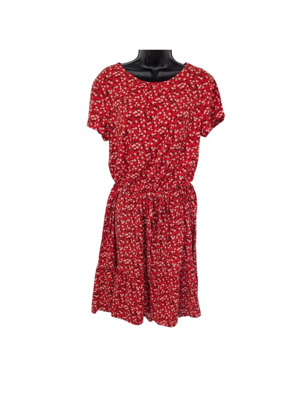 Banana Republic Floral Fit & Flare Dress Priaire Bloomcore Office Resort Medium